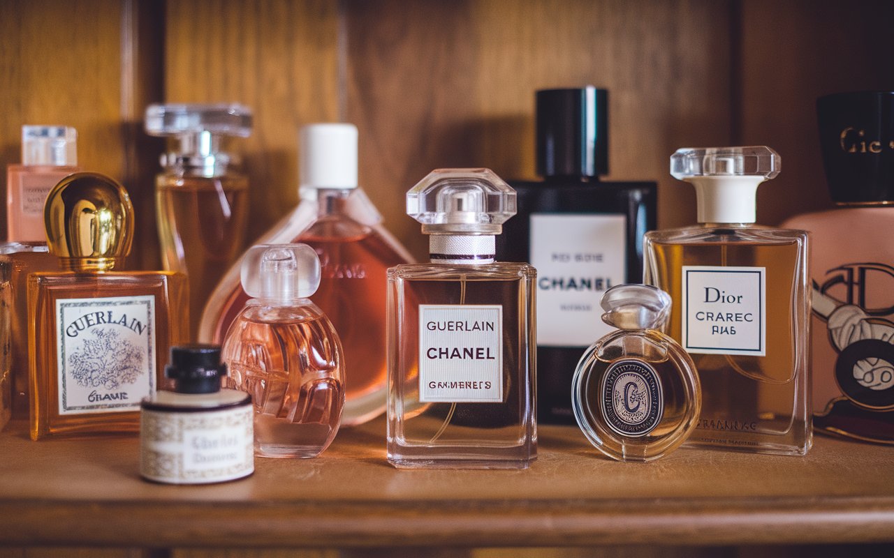 Miniatures de parfums de niche Creed Aventus et Maison Francis Kurkdjian