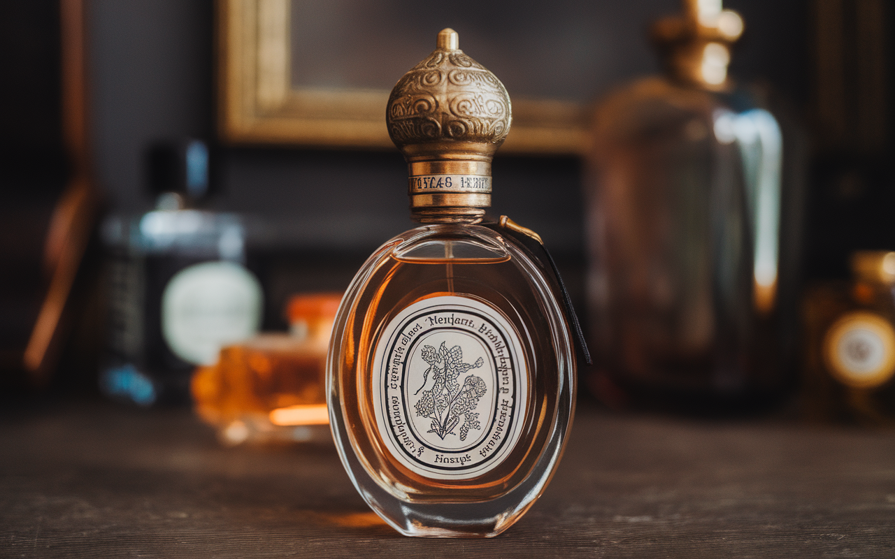 Collection de parfums dans bagage soute avion