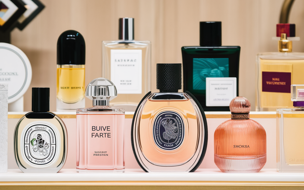 Concentration de jus dans le parfum et l'eau de parfum