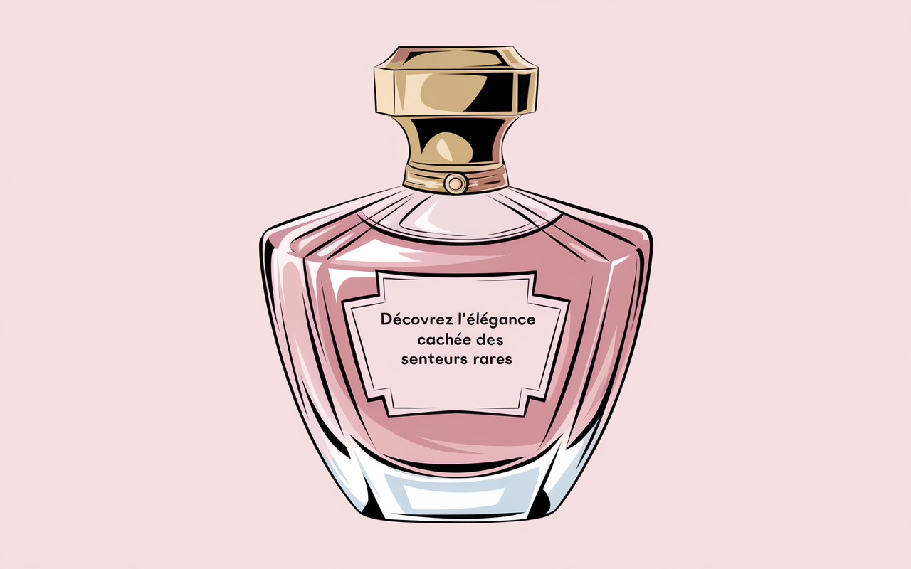 Parfum de niche élégance senteurs rares