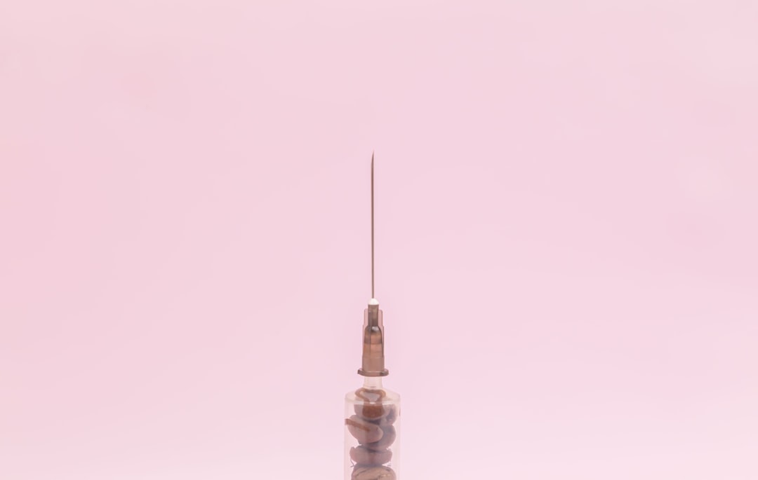 Aiguille péridurale - Procédure médicale illustration