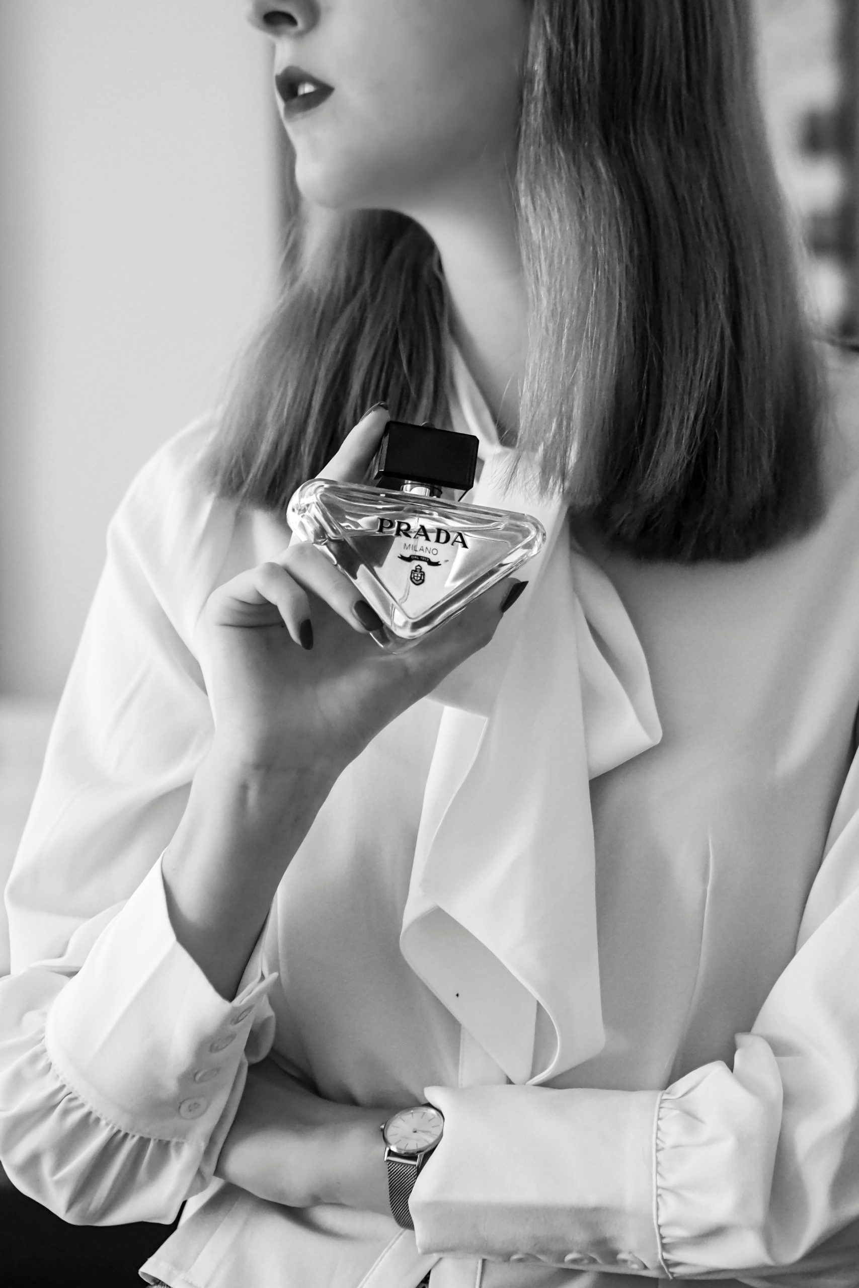 Portrait femme Black Opium