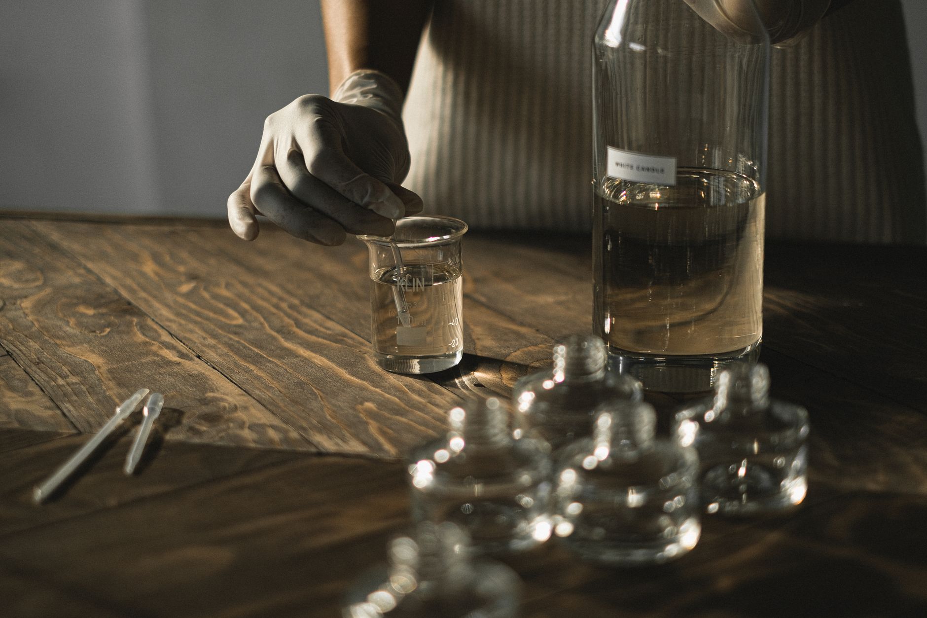 Préparation d un mélange parfumé en laboratoire